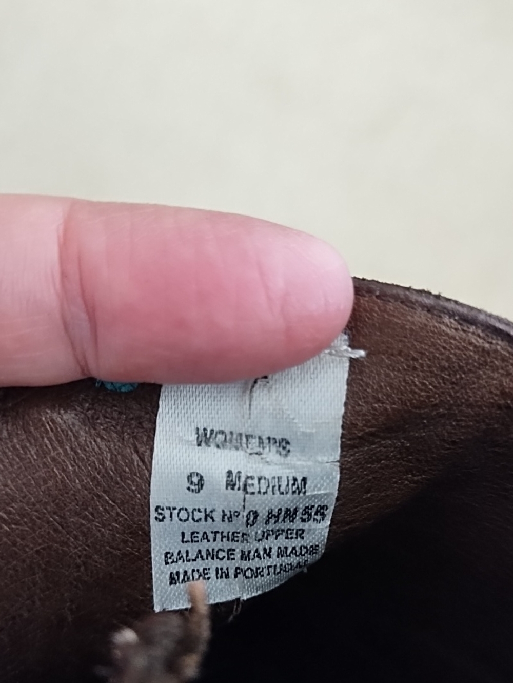 LL Bean Leather Suede Ankle Boots Women's 9M Dark Brown 90s Side Zip Chunky - Picture 9 of 9